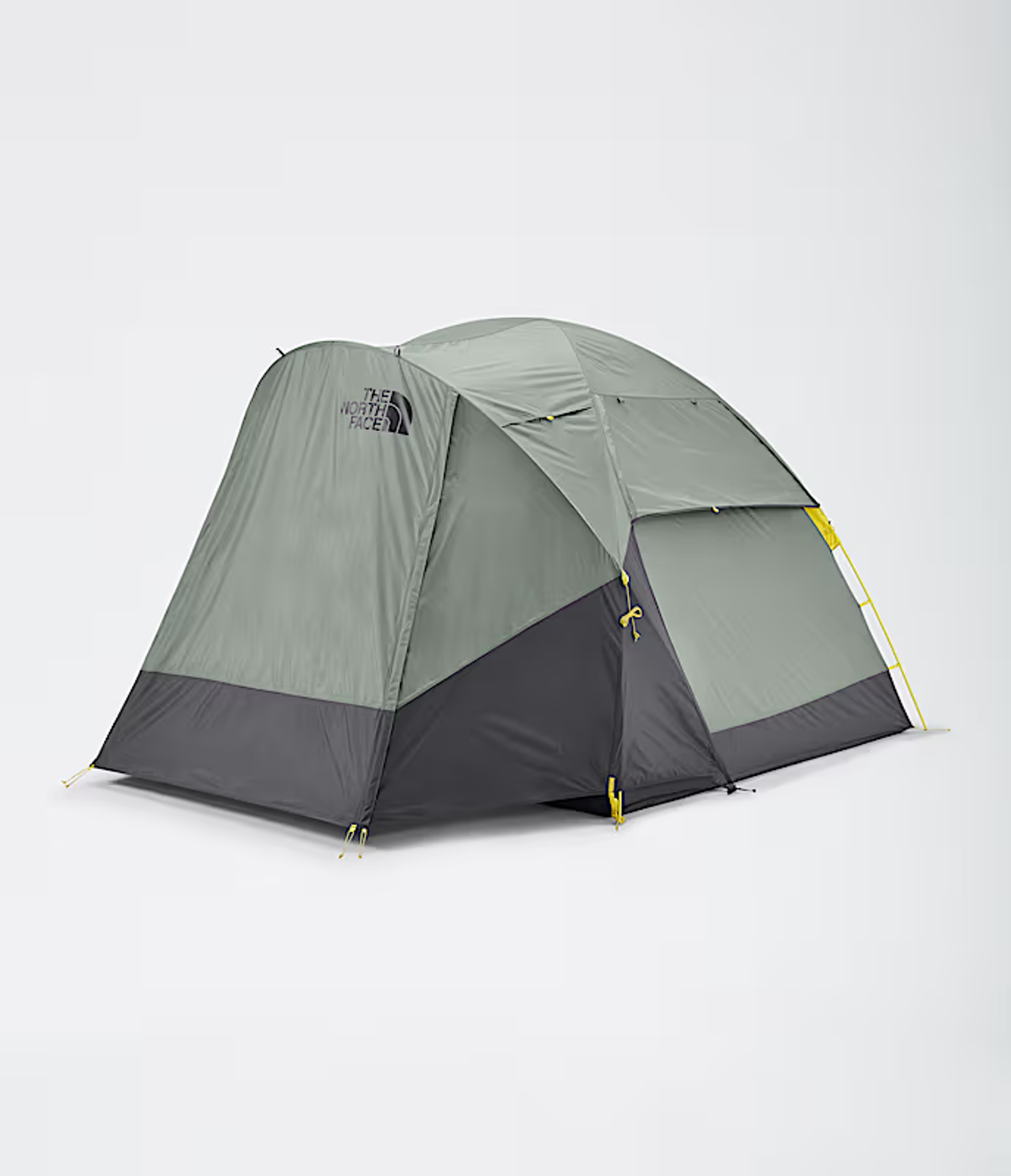 The North Face Wawona 4P Tent in Agave Green and Asphalt Grey