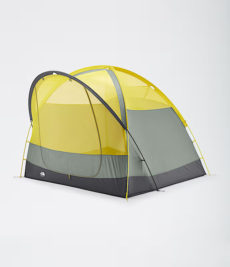 The North Face Wawona 4P Tent in Agave Green and Asphalt Grey-3
