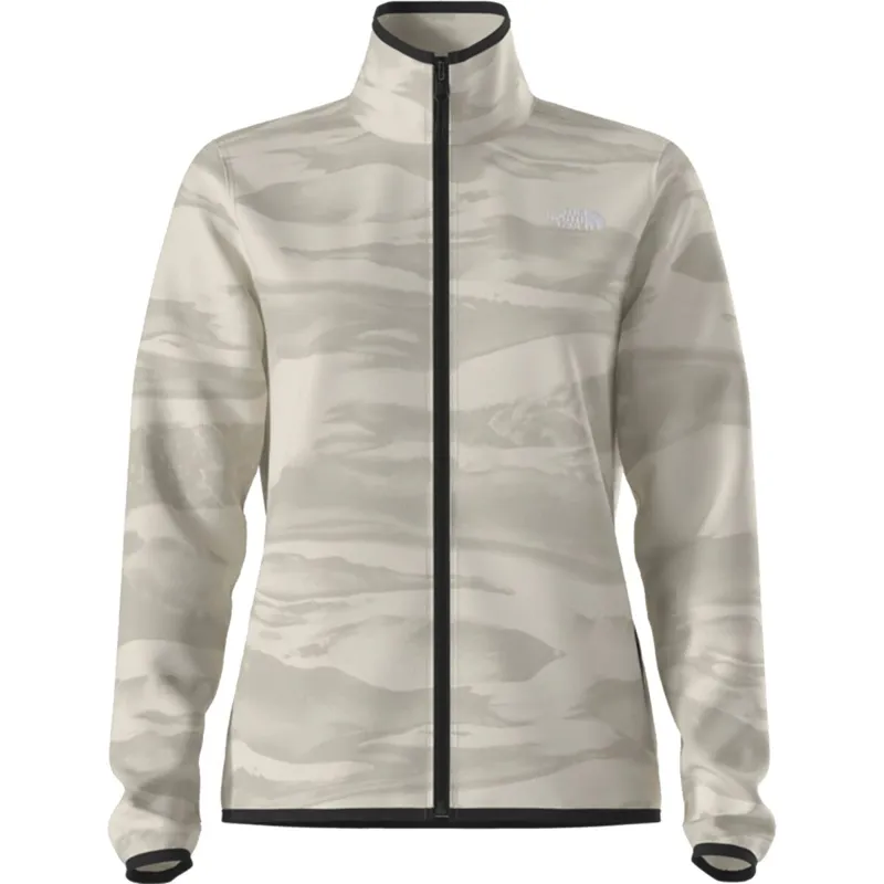 The North Face Women's Glacier Fleece Jacket White Dune/Edge of Light