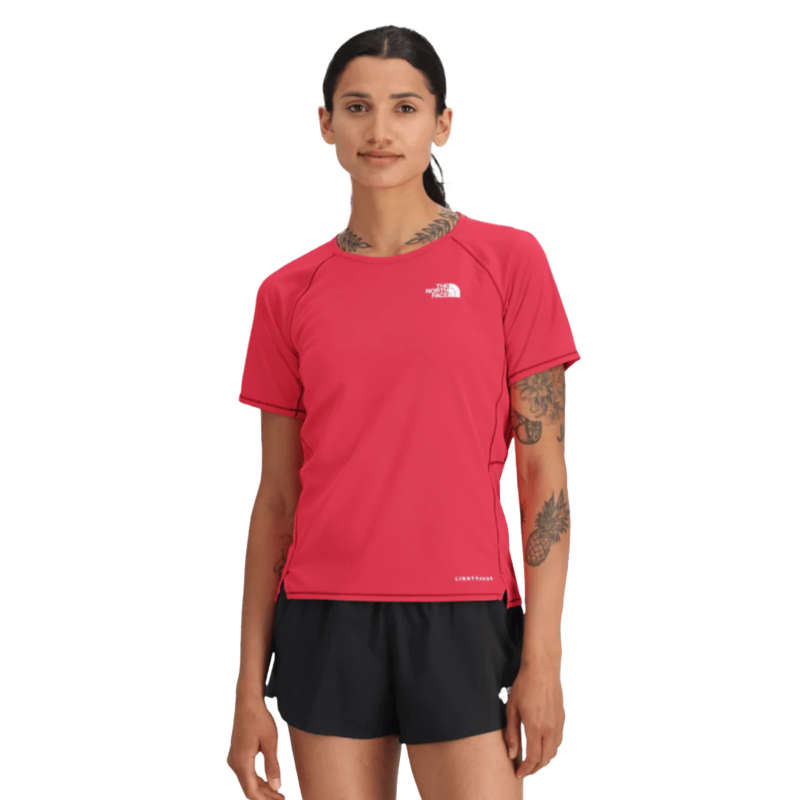 The North Face Women's Sunriser Short Sleeve in Hibiscus