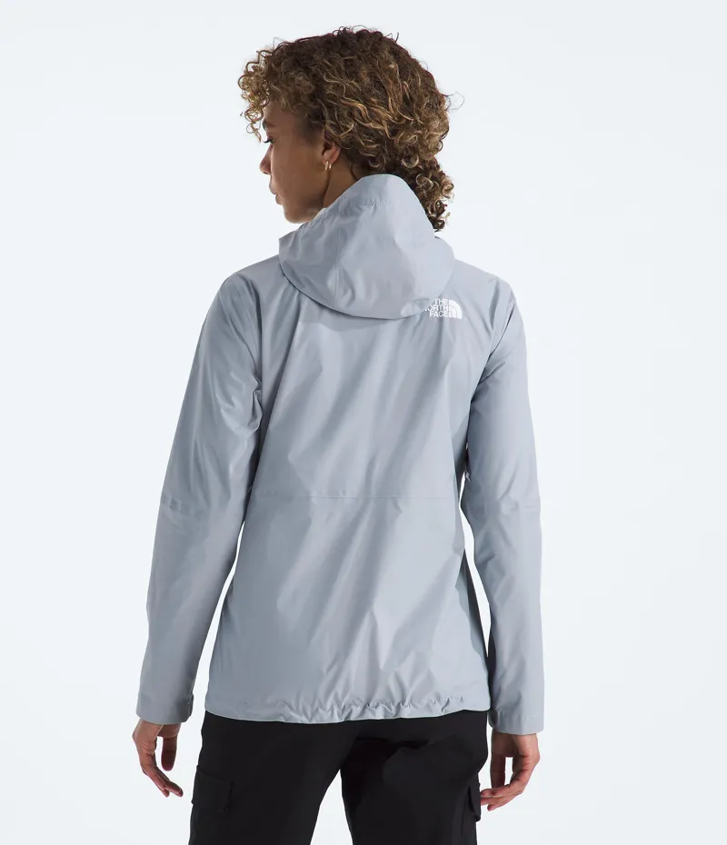 The North Face Women's Alta Vista Rain Jacket in Blue Flax-3