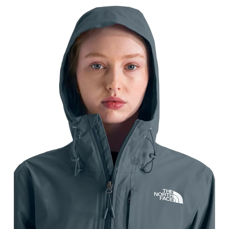 The North Face Women's Alta Vista Rain Jacket in Granite Grey-5