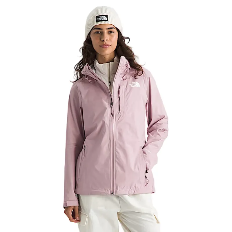The North Face Women's Alta Vista Rain Jacket in Metal Pink