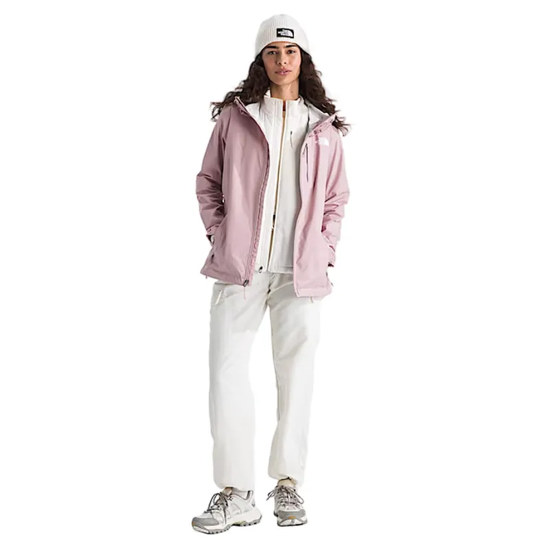 The North Face Women's Alta Vista Rain Jacket in Metal Pink-1