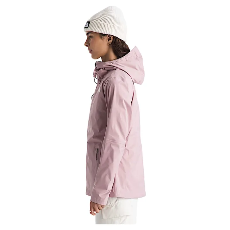 The North Face Women's Alta Vista Rain Jacket in Metal Pink-3