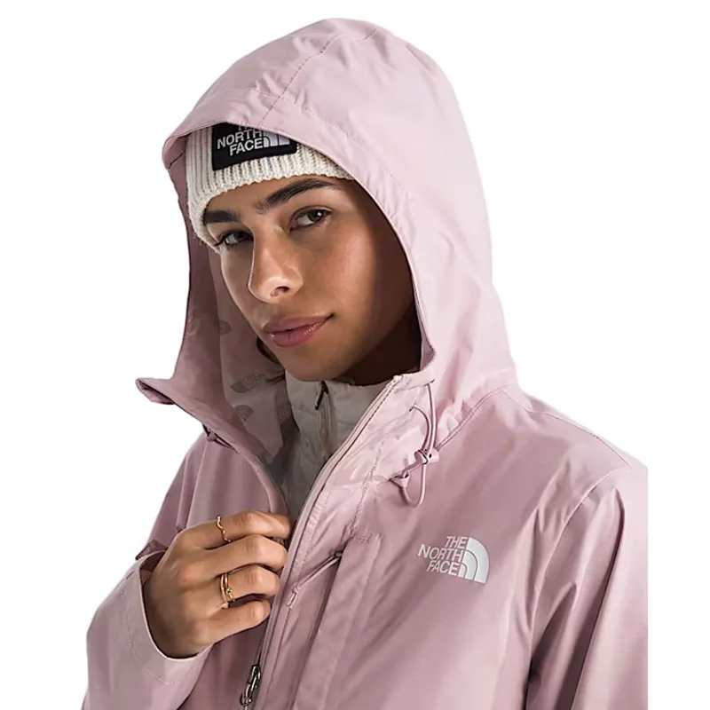 The North Face Women's Alta Vista Rain Jacket in Metal Pink-4