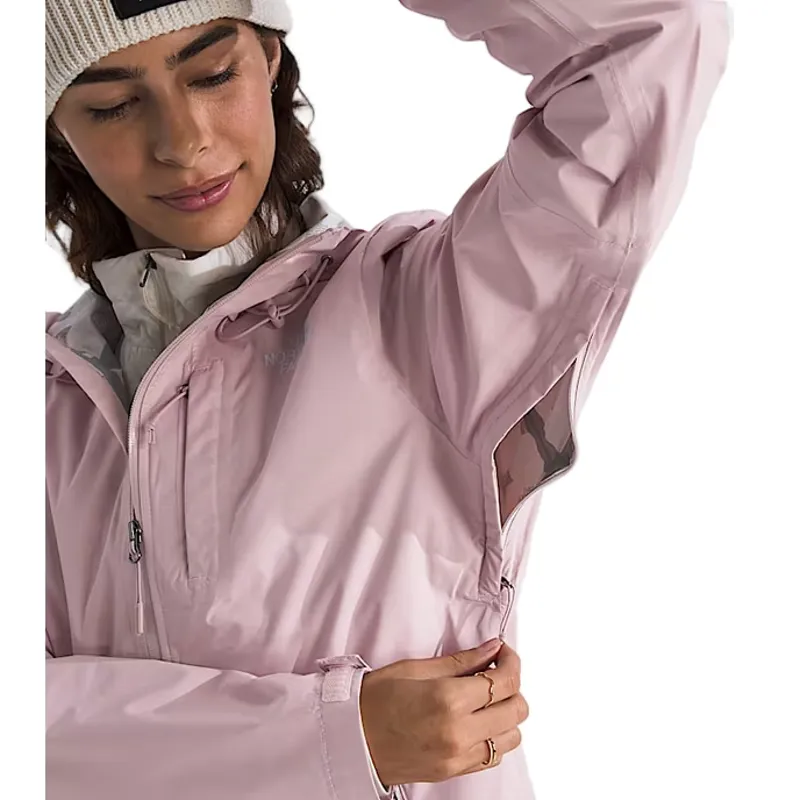 The North Face Women's Alta Vista Rain Jacket in Metal Pink-5