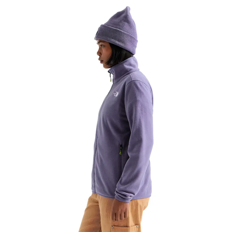 The North Face Women's Glacier Fleece Jacket in Grounded Plum-2
