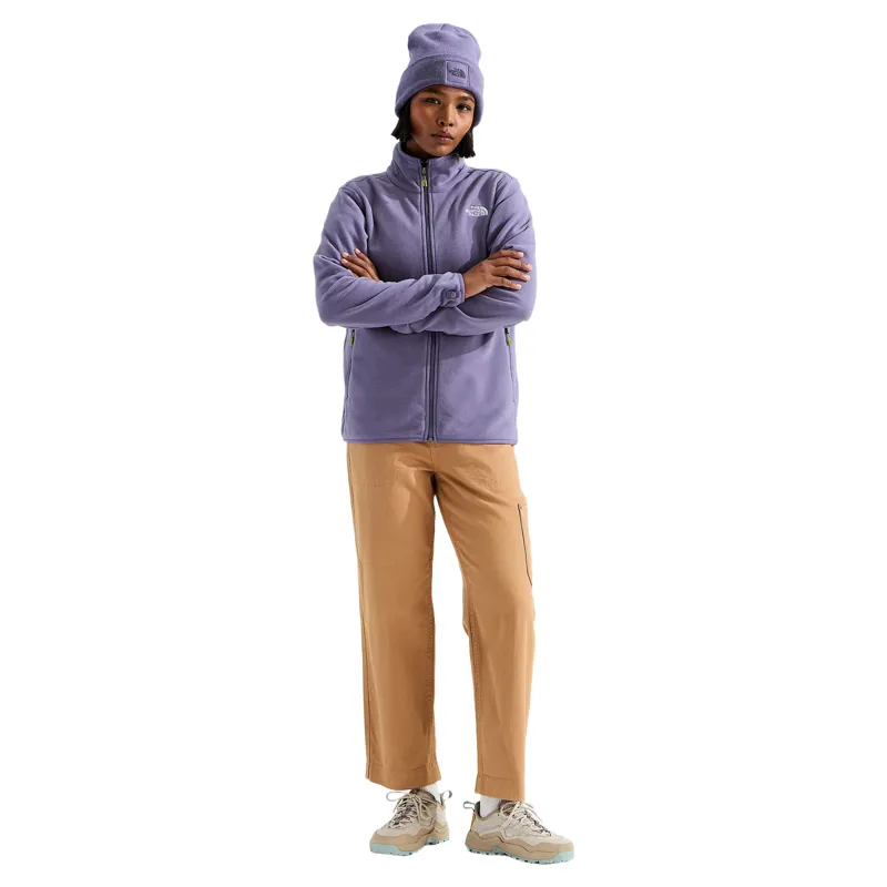 The North Face Women's Glacier Fleece Jacket in Grounded Plum-3