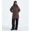 The North Face Women's Hydrenalite City Down Hooded Parka Smokey Brown