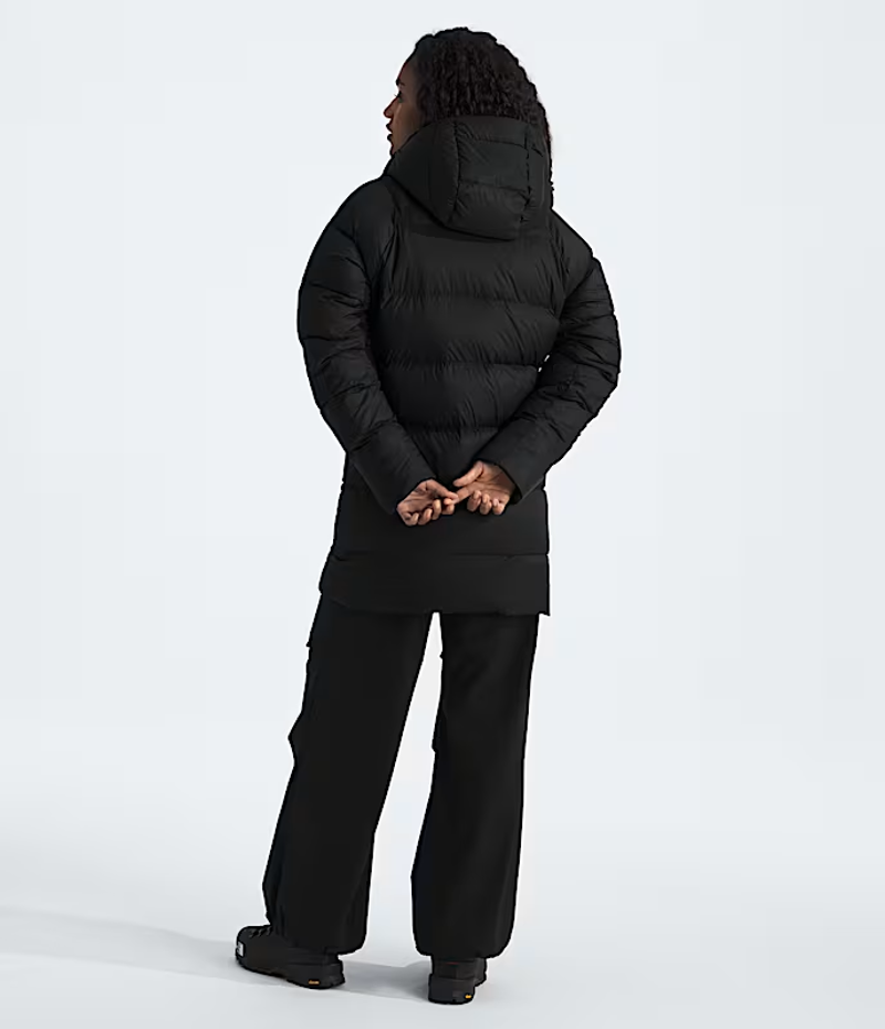 The North Face Women's Hydrenalite City Down Hooded Parka in TNF Black-2