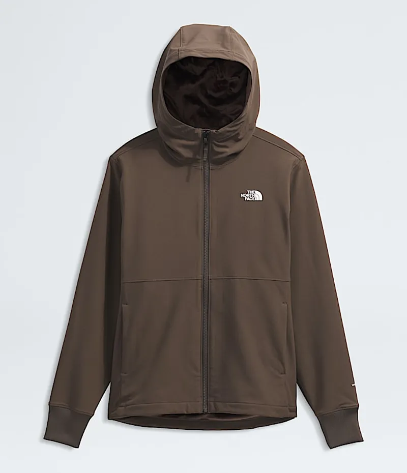 The North Face Women's Shelbe Raschel Hoodie in Smokey Brown-2