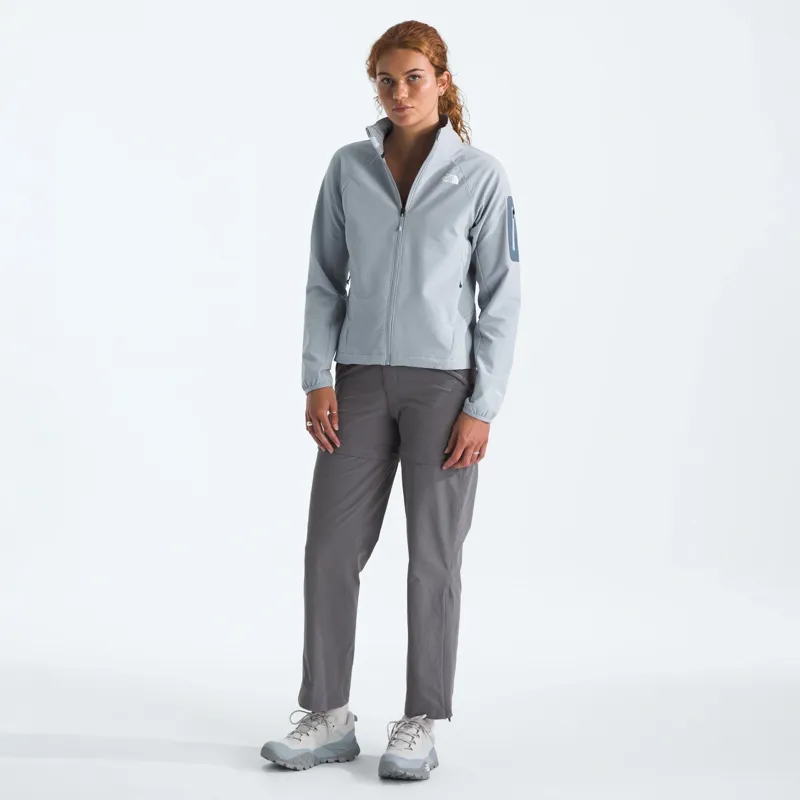The North Face Women's Tek Approach Jacket in Frost Grey-2