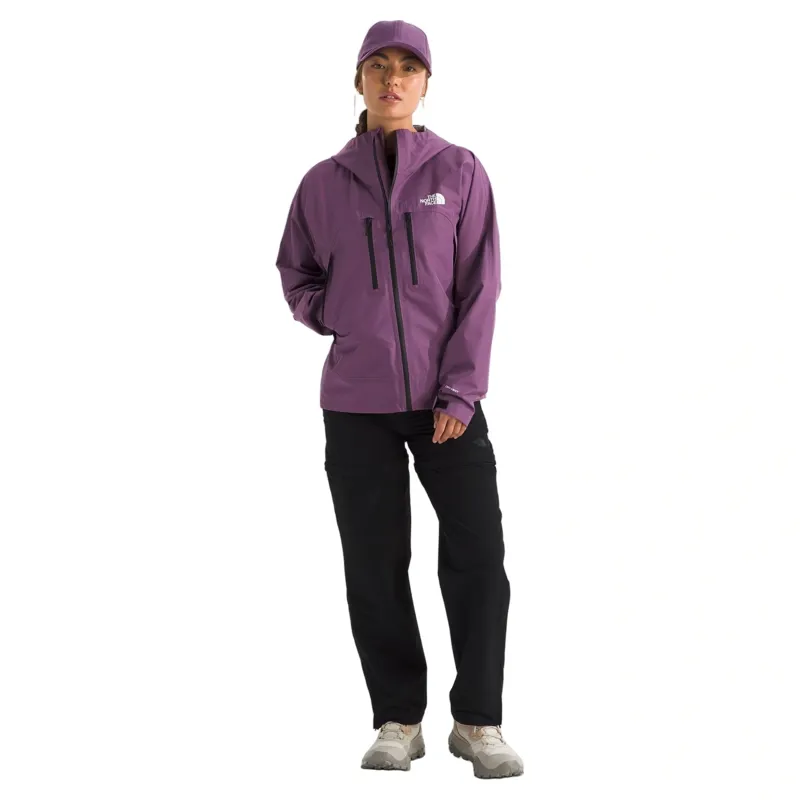 The North Face Women's Valley View Rain Jacket in Chroma Purple-1