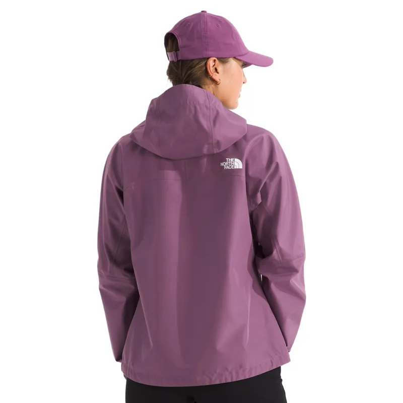 The North Face Women's Valley View Rain Jacket in Chroma Purple-2