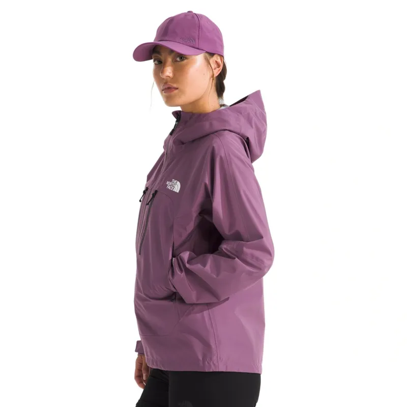 The North Face Women's Valley View Rain Jacket in Chroma Purple-3