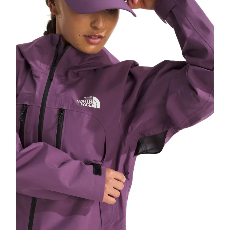The North Face Women's Valley View Rain Jacket in Chroma Purple-5