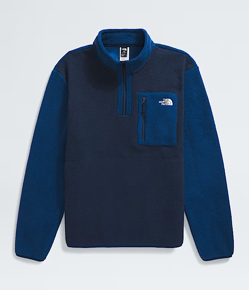 The North Face Yumiori 1/4 Zip in Summit Navy/Estate Blue/Navy-2