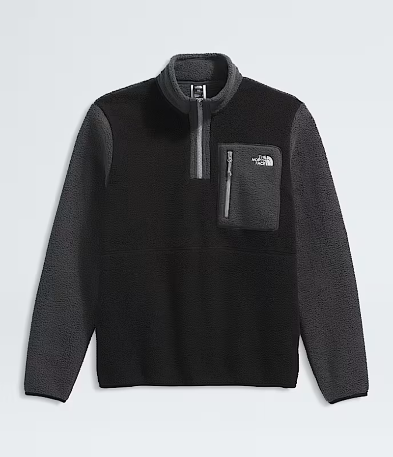 The North Face Yumiori 1/4 Zip in TNF Black/Asphalt Grey/Grey-2