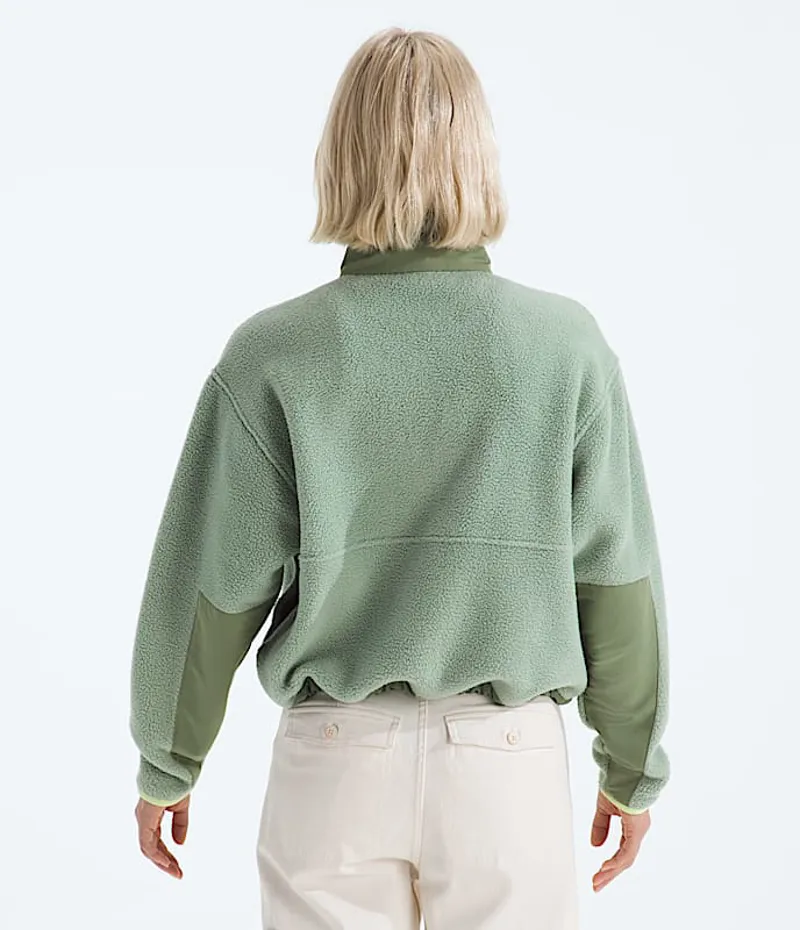 The North Face Women's Yumiori Off Peak Half Zip Jacket in Slate Moss-4