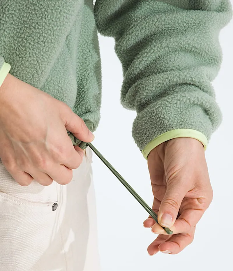 The North Face Women's Yumiori Off Peak Half Zip Jacket in Slate Moss-6