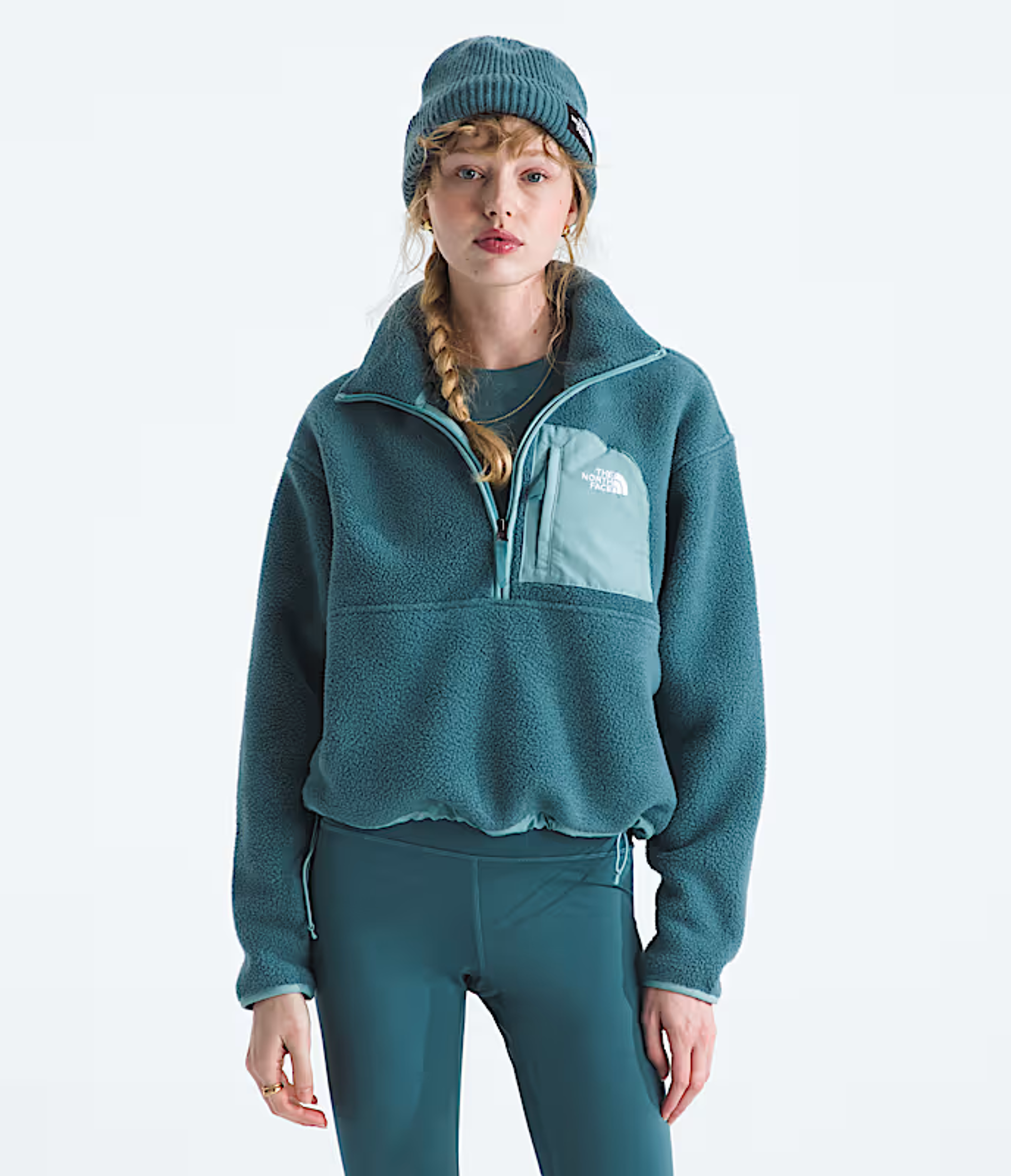 The North Face Women's Yumiori Off Peak Half Zip Jacket in Space