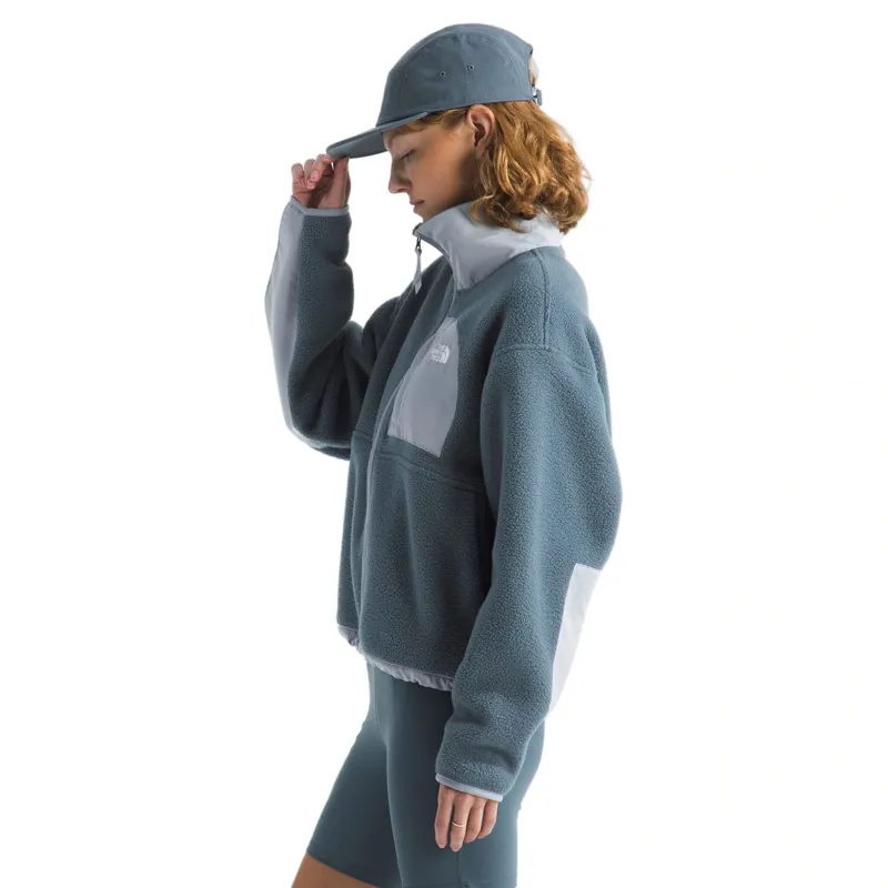 The North Face Women's Yumiori Off Peak FZ in Granite Grey/Frost Grey-2