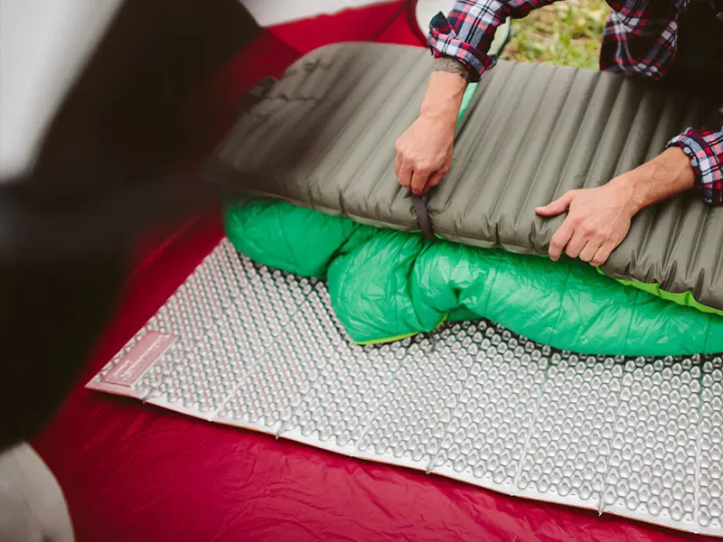 Therm-A-Rest Z Lite SOL Sleeping Pad Small in Blue/Silver-2