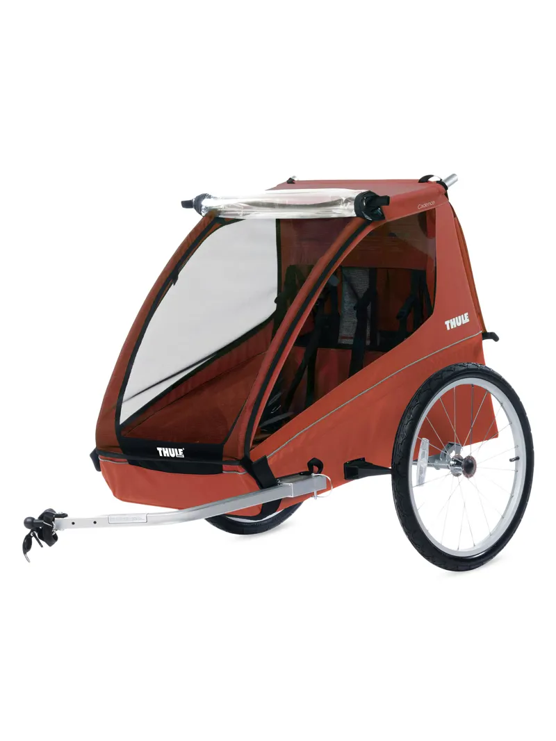 Thule Cadence 2-Seat Bike Trailer in Red