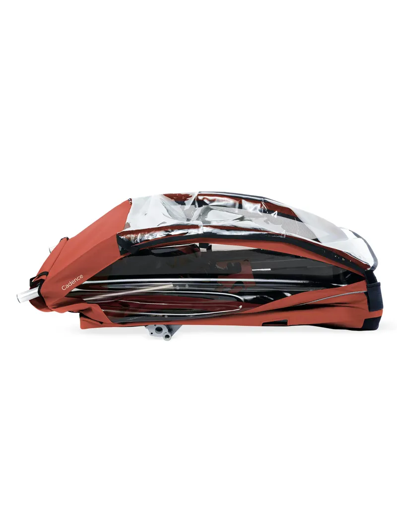 Thule Cadence 2-Seat Bike Trailer in Red-2