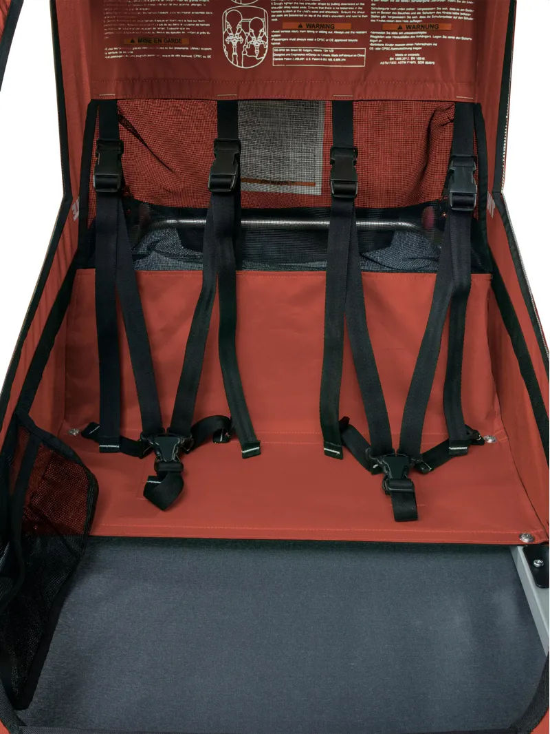 Thule Cadence 2-Seat Bike Trailer in Red-3