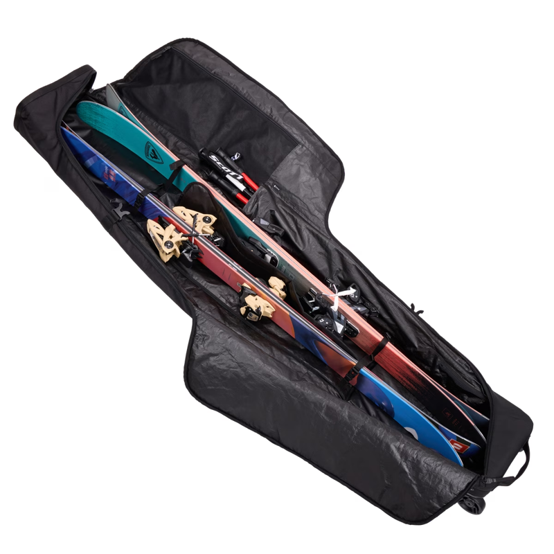 Thule RoundTrip Rolling Ski Bag 192cm in Black-1