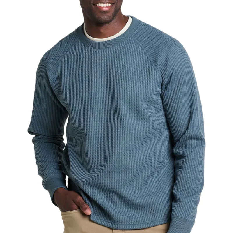 Toad and Co. Bitterroot Long Sleeve Crew in Ink-2