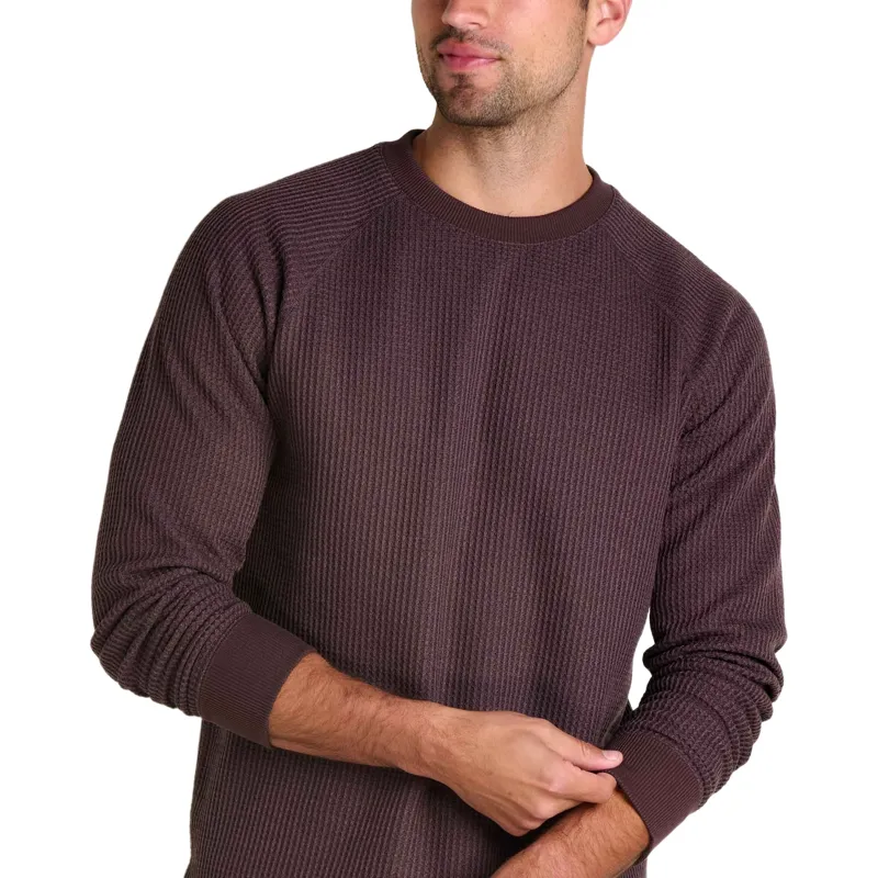Toad and Co. Bitterroot Long Sleeve Crew in Raisin-2