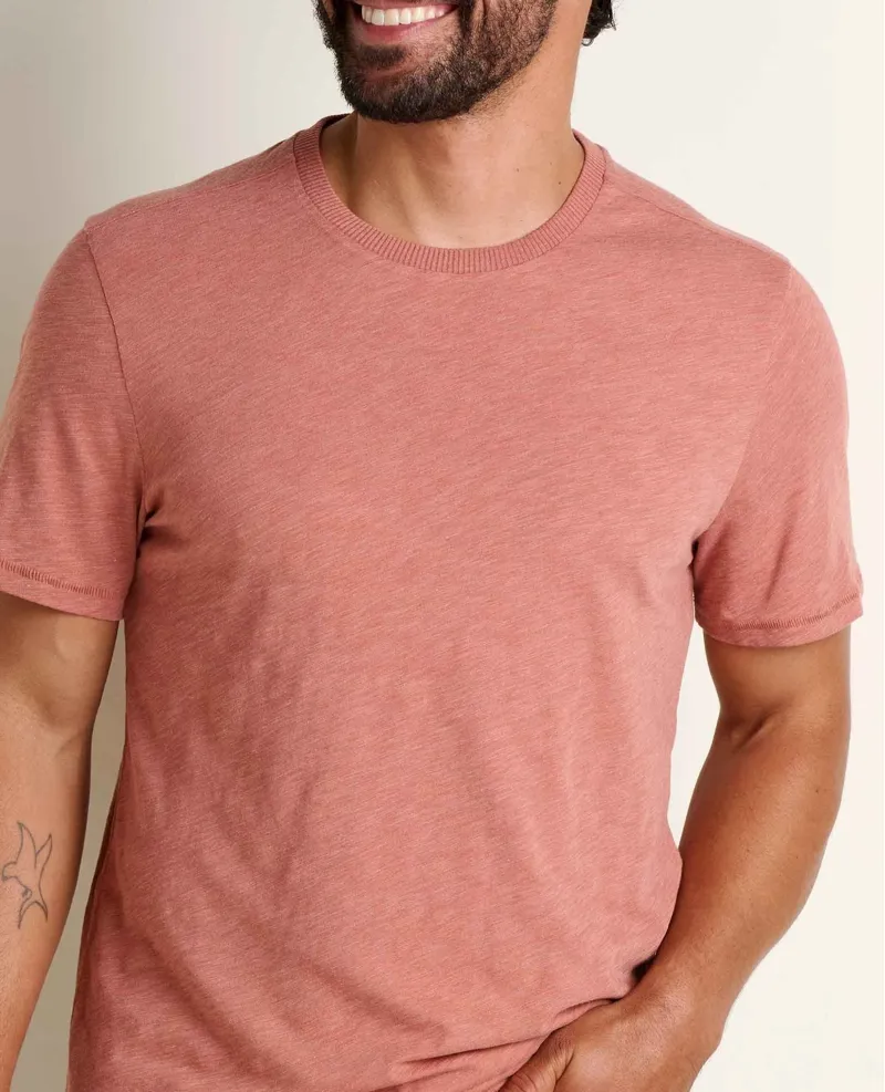 Toad and Co. Boundless Short Sleeve Jersey Crew in Copper-2