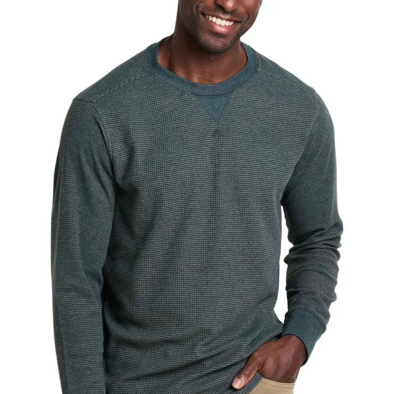 Toad and Co. Framer II Long Sleeve Crew in Serrano Pattern-2
