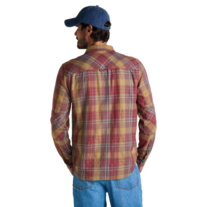 Toad and Co. Ranchero Long Sleeve Shirt in Carob Pattern-1
