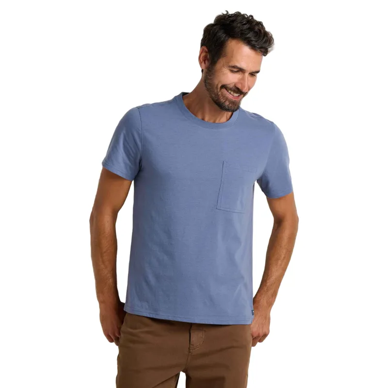 Toad and Co. Re-Form Crew Tee in Ocean