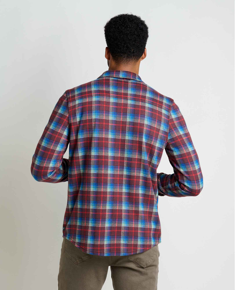 Toad and Co. Shadowbrook Long Sleeve Shirt in Kyanite-1
