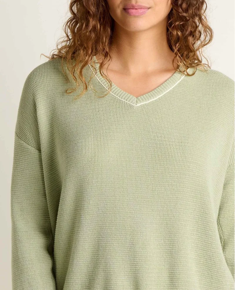 Toad and Co. Women's Bianca Pullover Sweater in Wintergreen-3