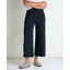 Toad and Co. Women's Chaka Wide Leg Crop Pant in Black Texture