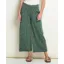 Toad and Co. Women's Chaka Wide Leg Crop Pant in Cilantro Print