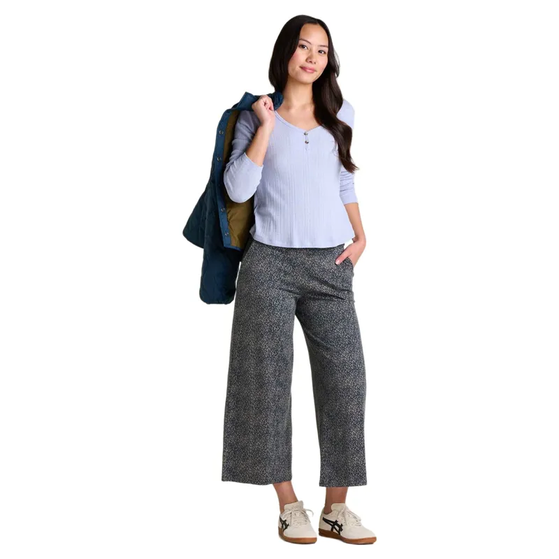 Toad and Co. Women's Foothill Pointelle Henley LS Shirt in Dew-2