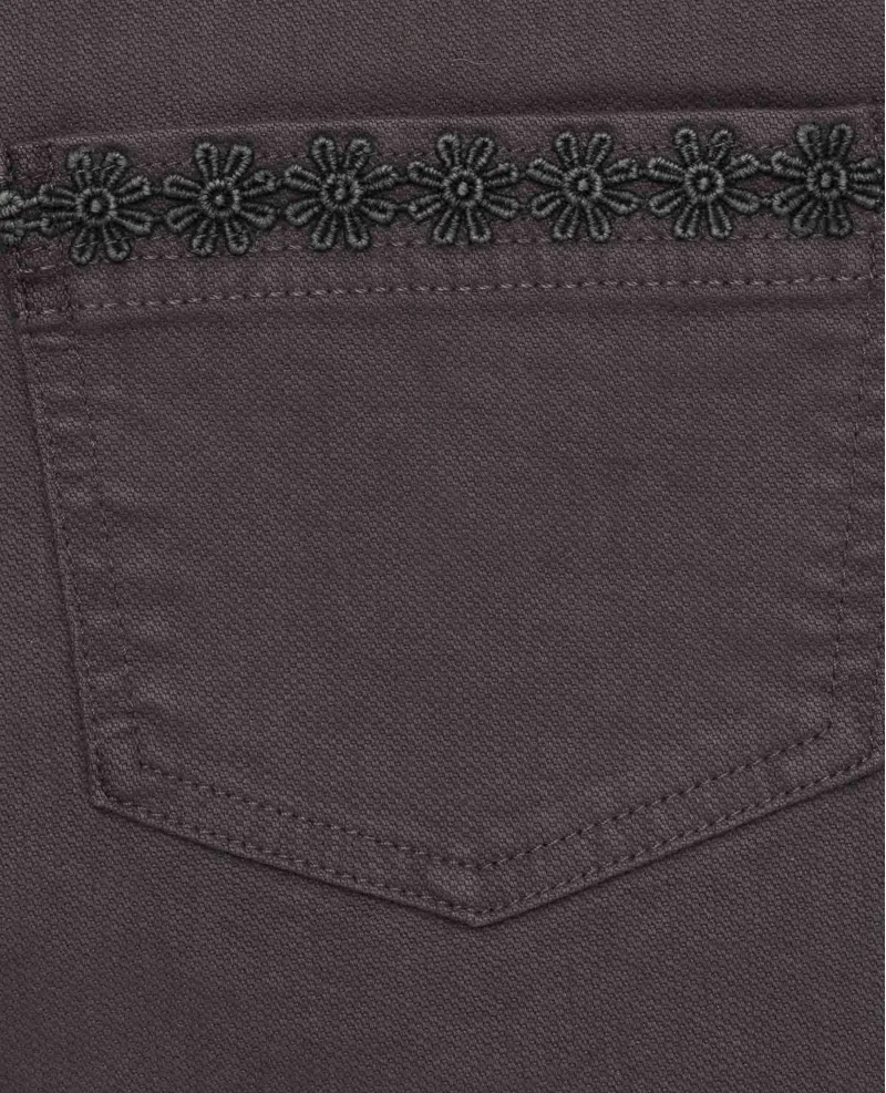 Toad and Co. Women's Linden Wide Leg Pant in Ash Embroidery-3