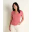 Toad and Co. Women's Marley Tee in Dusty Cedar