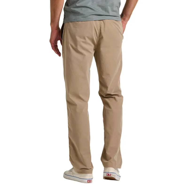 Toad and Co. Mission Trek Slim Chino Pant in Khaki-1