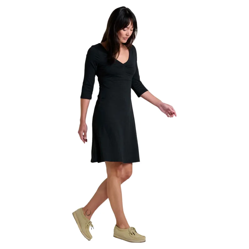 Toad and Co. Rosalinda Dress in Black-2