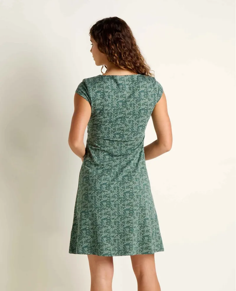 Toad and Co. Women's Rosemarie Dress in Cilantro Print-1