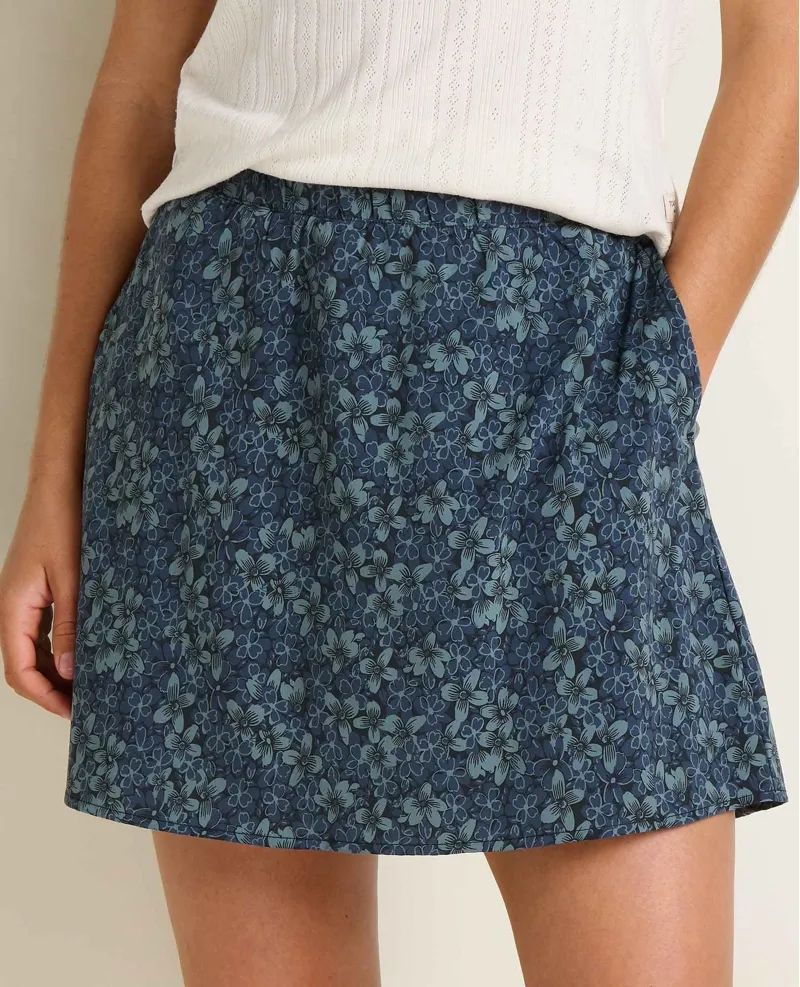 Toad and Co. Women's Sunkissed Weekend Skort in Ink Print-2