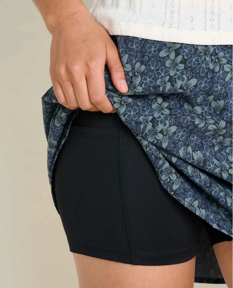 Toad and Co. Women's Sunkissed Weekend Skort in Ink Print-4